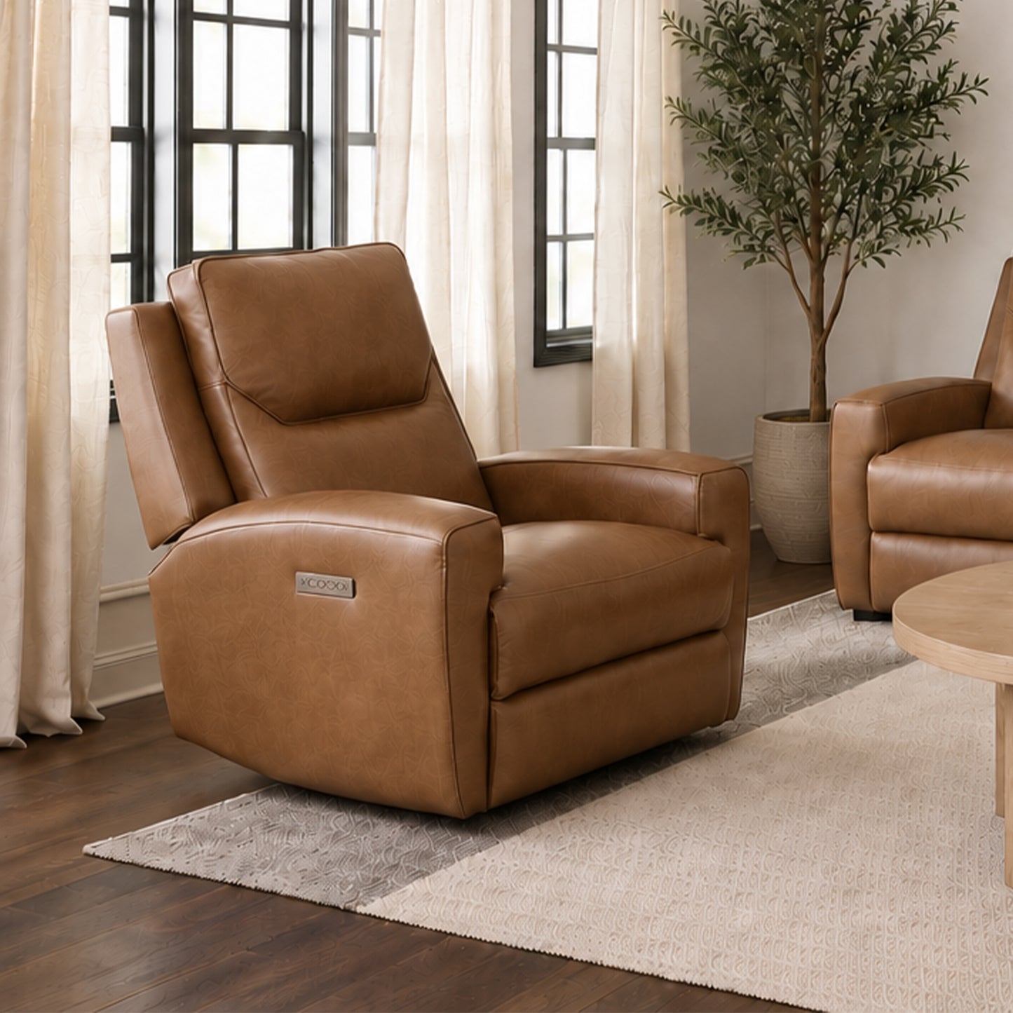 Flexsteel Argo Power Recliner w/ Power Headrest & Lumbar