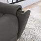 Flexsteel Carter Power Reclining Sofa with Console & Power Headrests & Lumbar