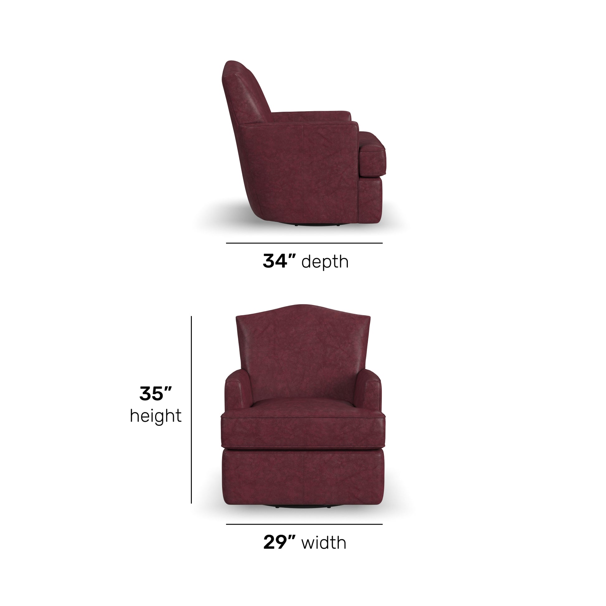 Flexsteel Judge Swivel Chair