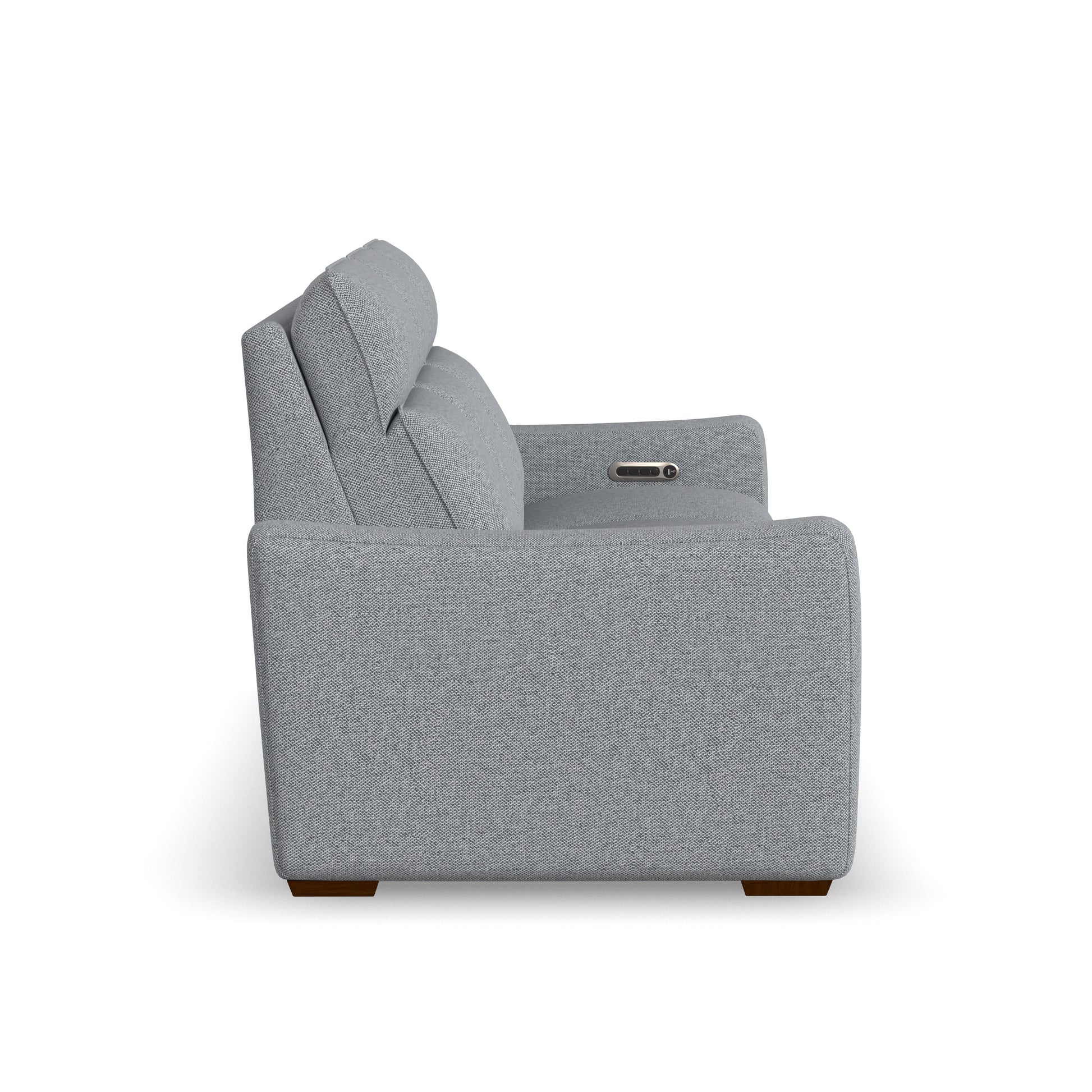 Flexsteel Ava Power Reclining Sofa with Power Headrest & Lumbar