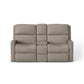 Flexsteel Catalina Power Reclining Loveseat with Console & Power Headrests