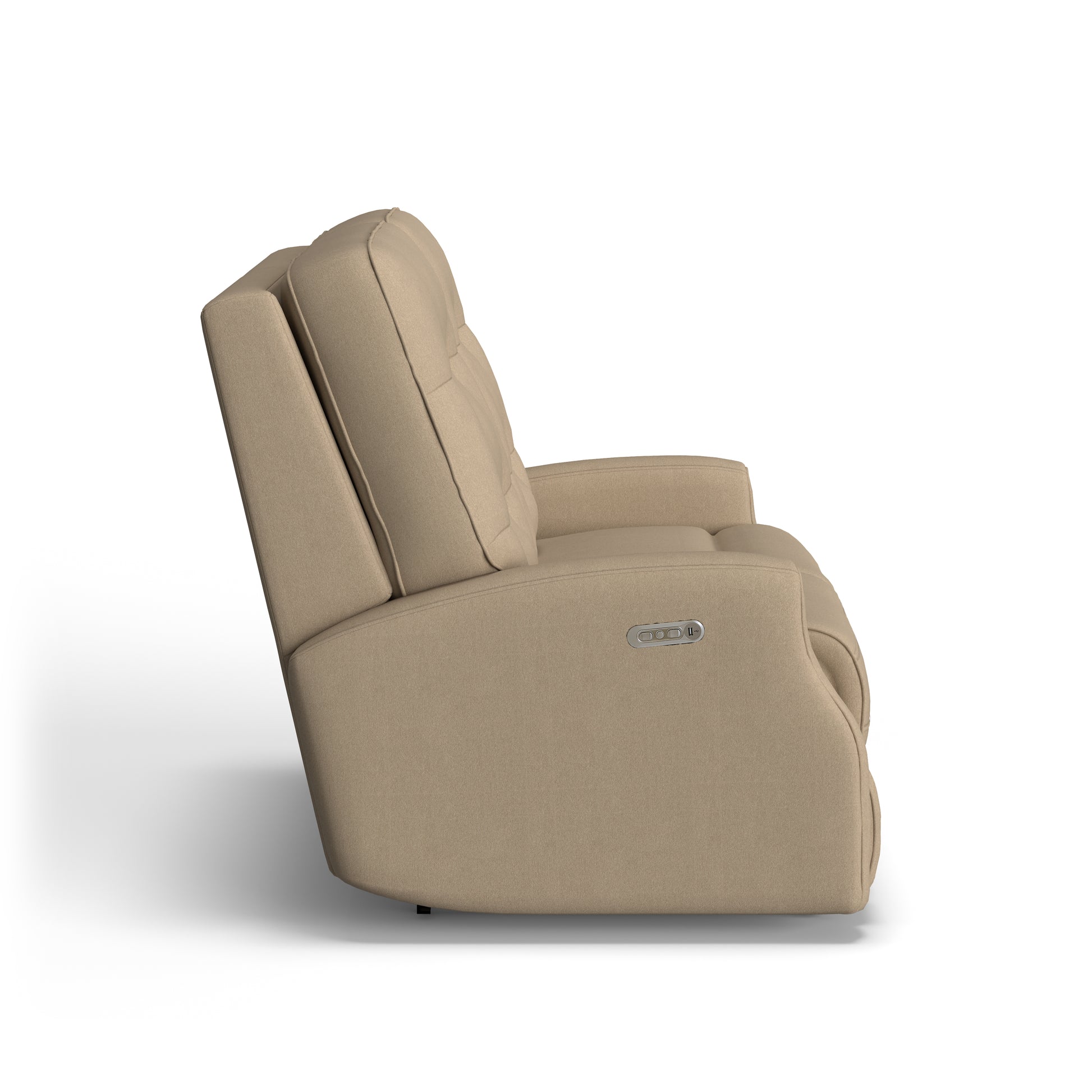 Flexsteel Devon Power Reclining Loveseat with Power Headrests