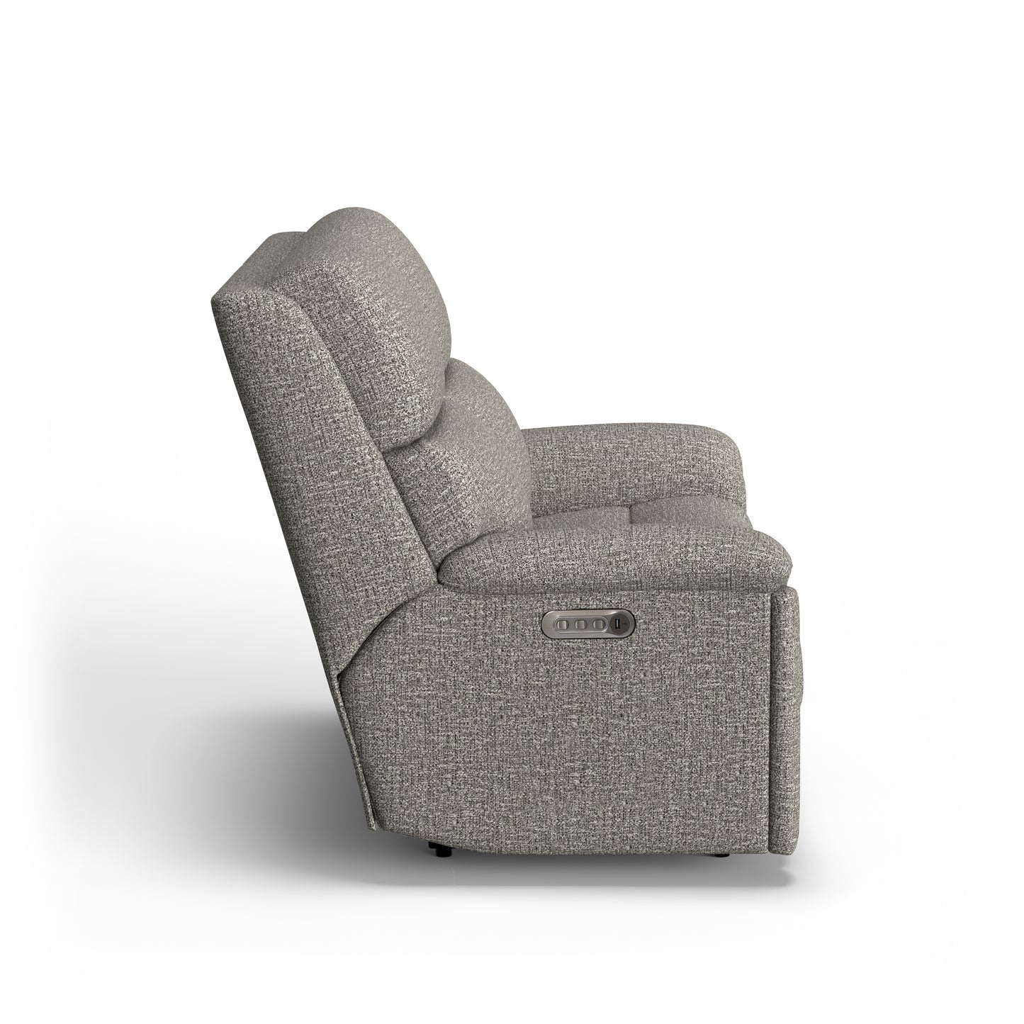 Flexsteel Porter Power Reclining Loveseat with Power Headrests & Lumbar