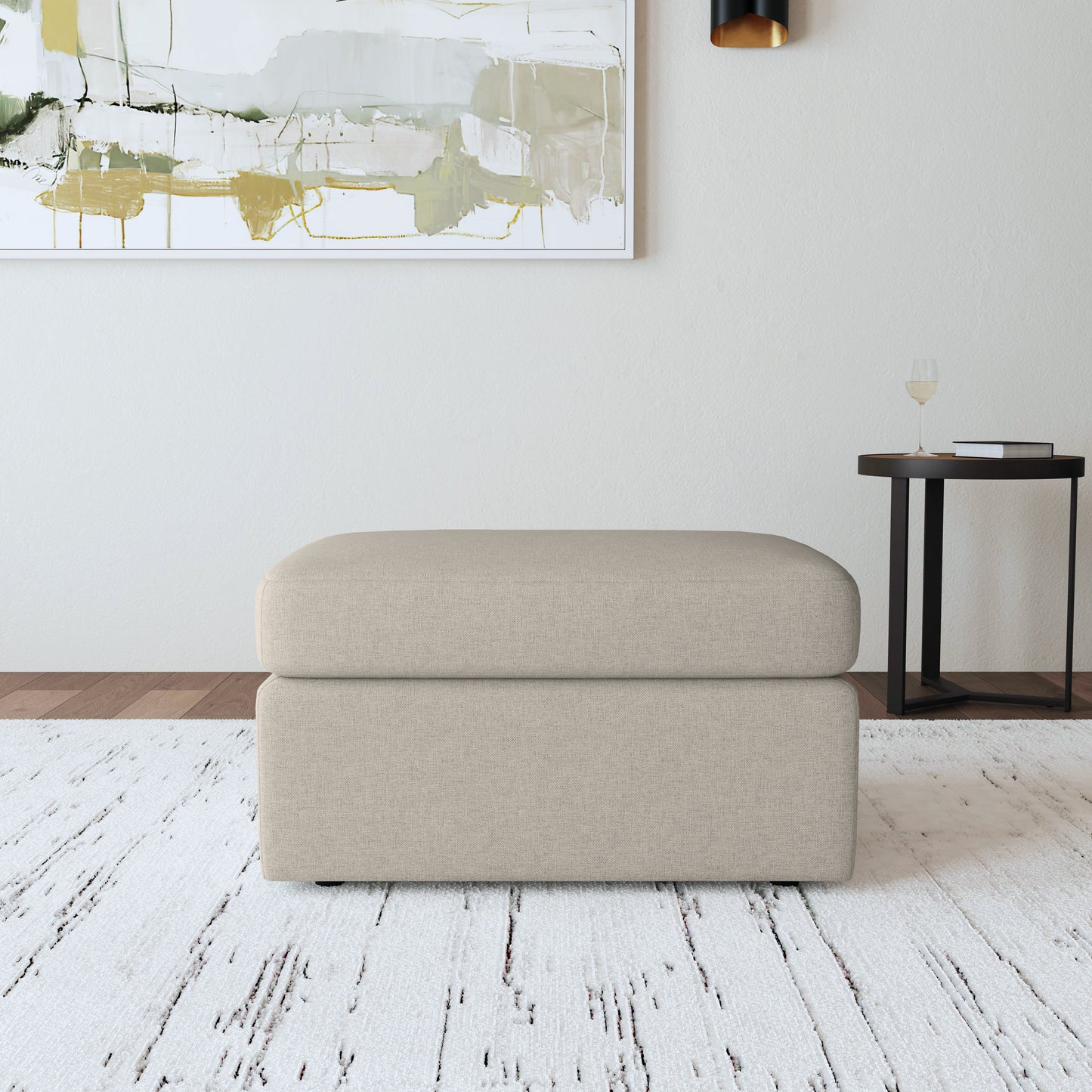 Flexsteel Sky Ottoman