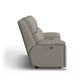 Flexsteel Porter Power Reclining Sofa with Console, Power Headrests & Lumbar