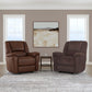 Flexsteel Plush Power Gliding Recliner with Power Headrest & Lumbar