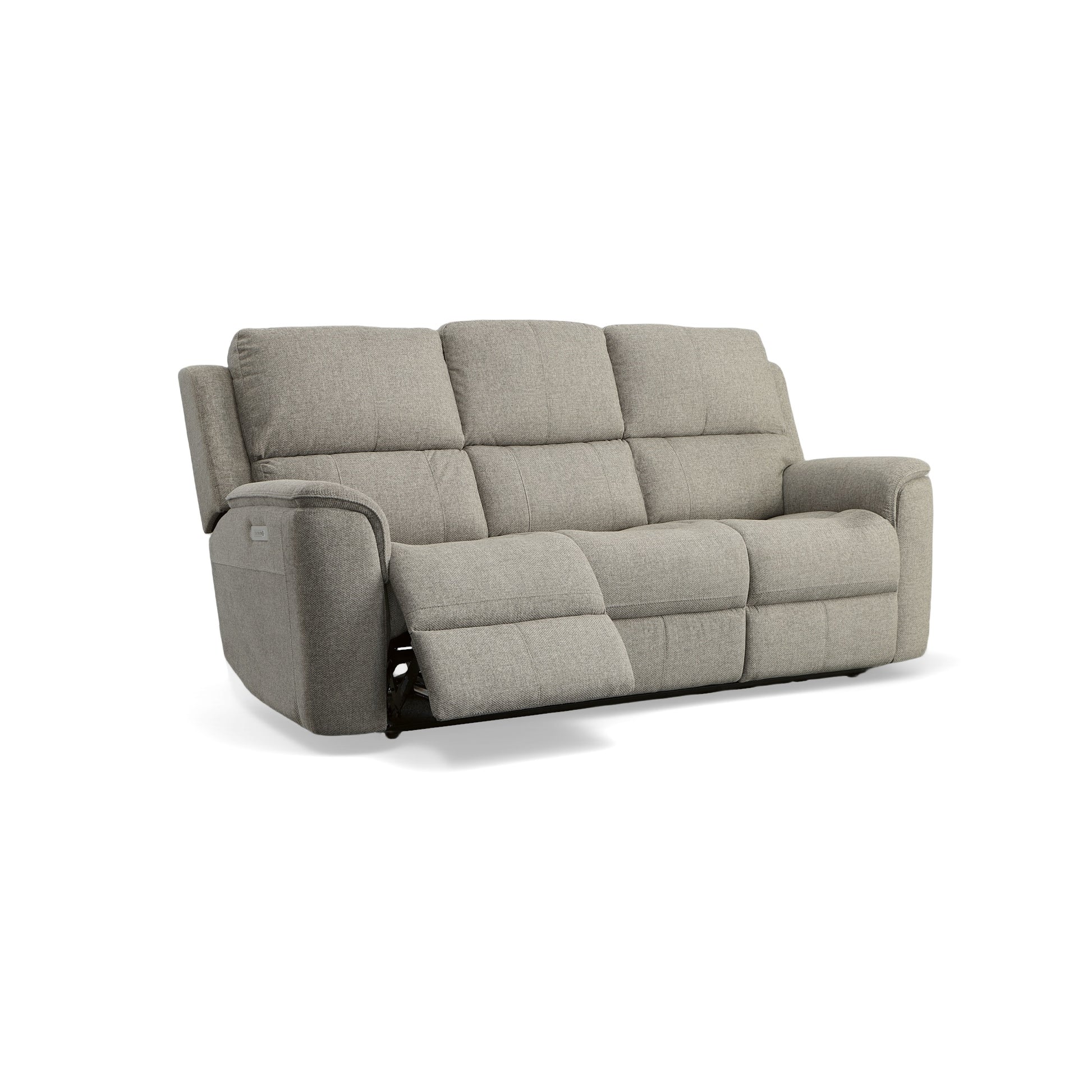 Flexsteel Henry Power Reclining Sofa with Power Headrests & Lumbar