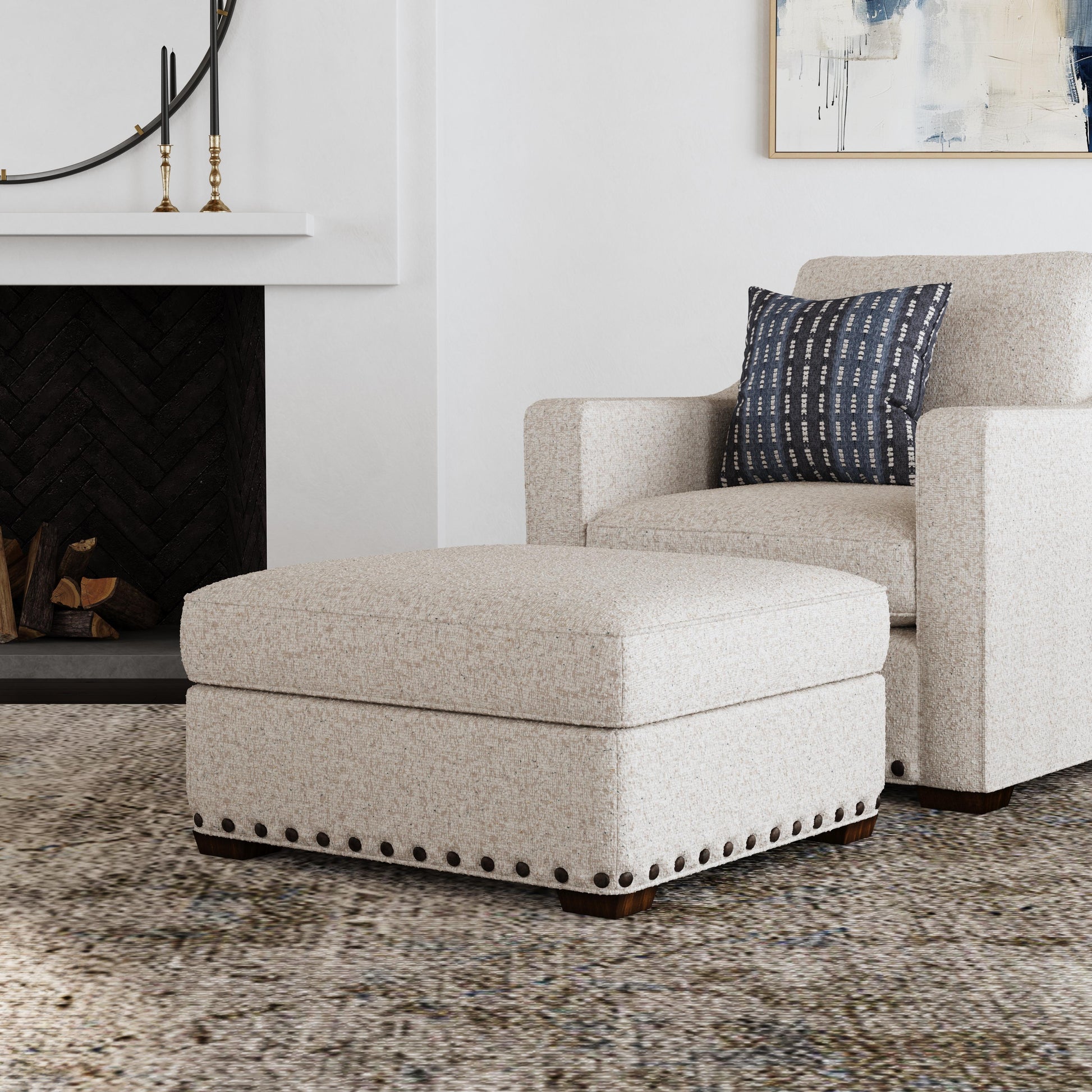 Flexsteel Milo Cocktail Ottoman