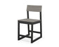 Edge Counter Side and Arm Chair Two Tone