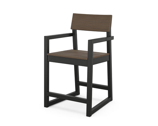 Edge Counter Side and Arm Chair Two Tone