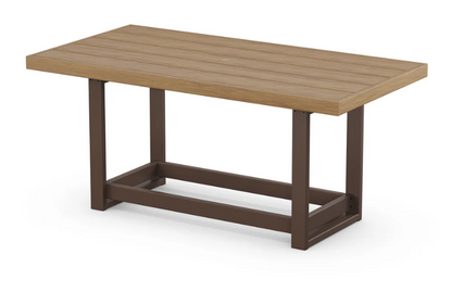 Edge 40 x 78 Counter Table Two Tone