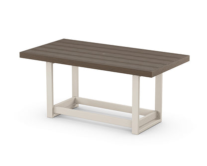 Edge 40 x 78 Counter Table Two Tone