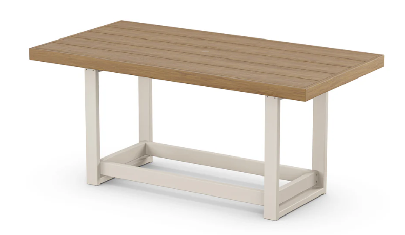 Edge 40 x 78 Counter Table Two Tone