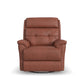 Flexsteel Sophisticated Power Swivel Gliding Recliner with Power Headrest & Lumbar