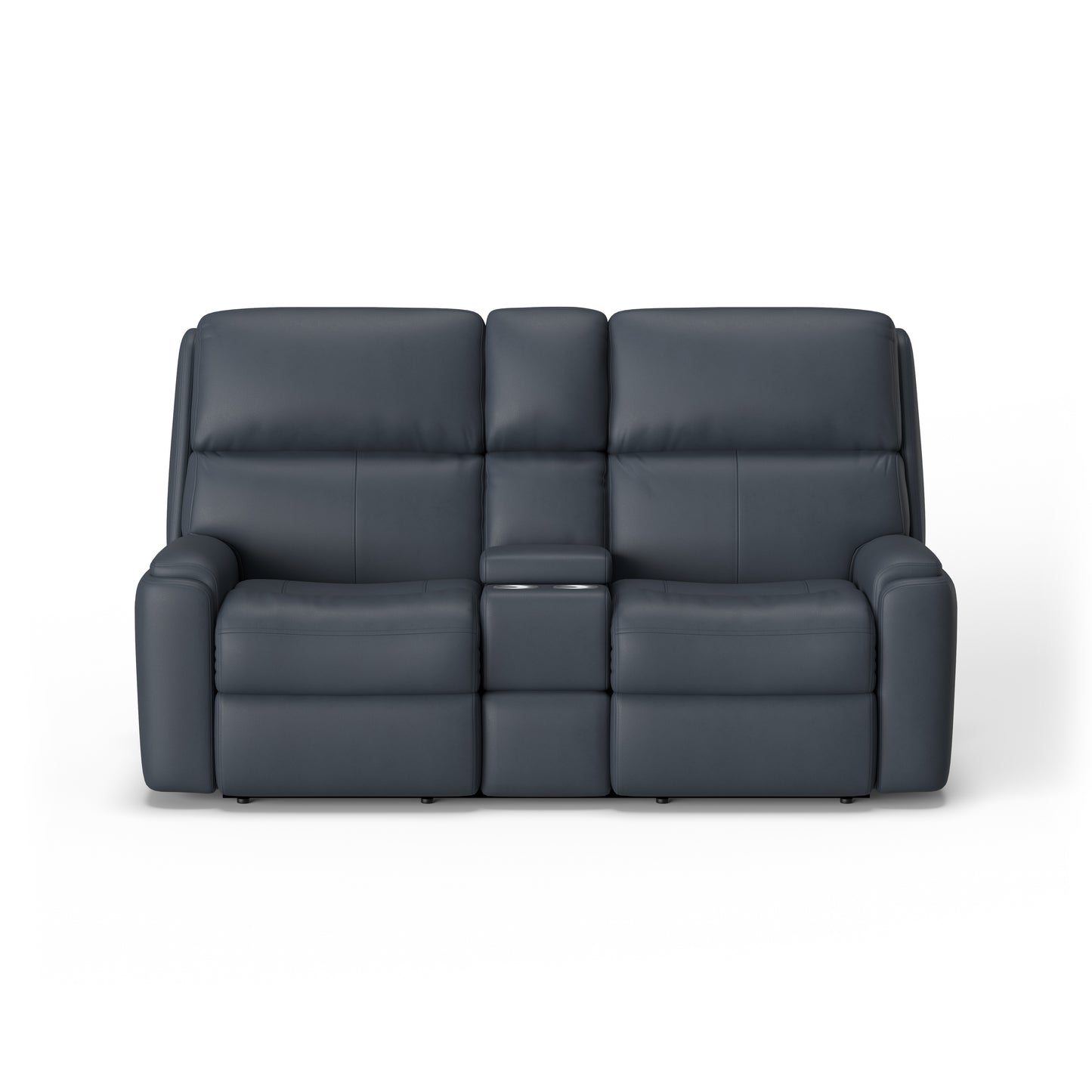 Flexsteel Rio Power Reclining Loveseat with Console