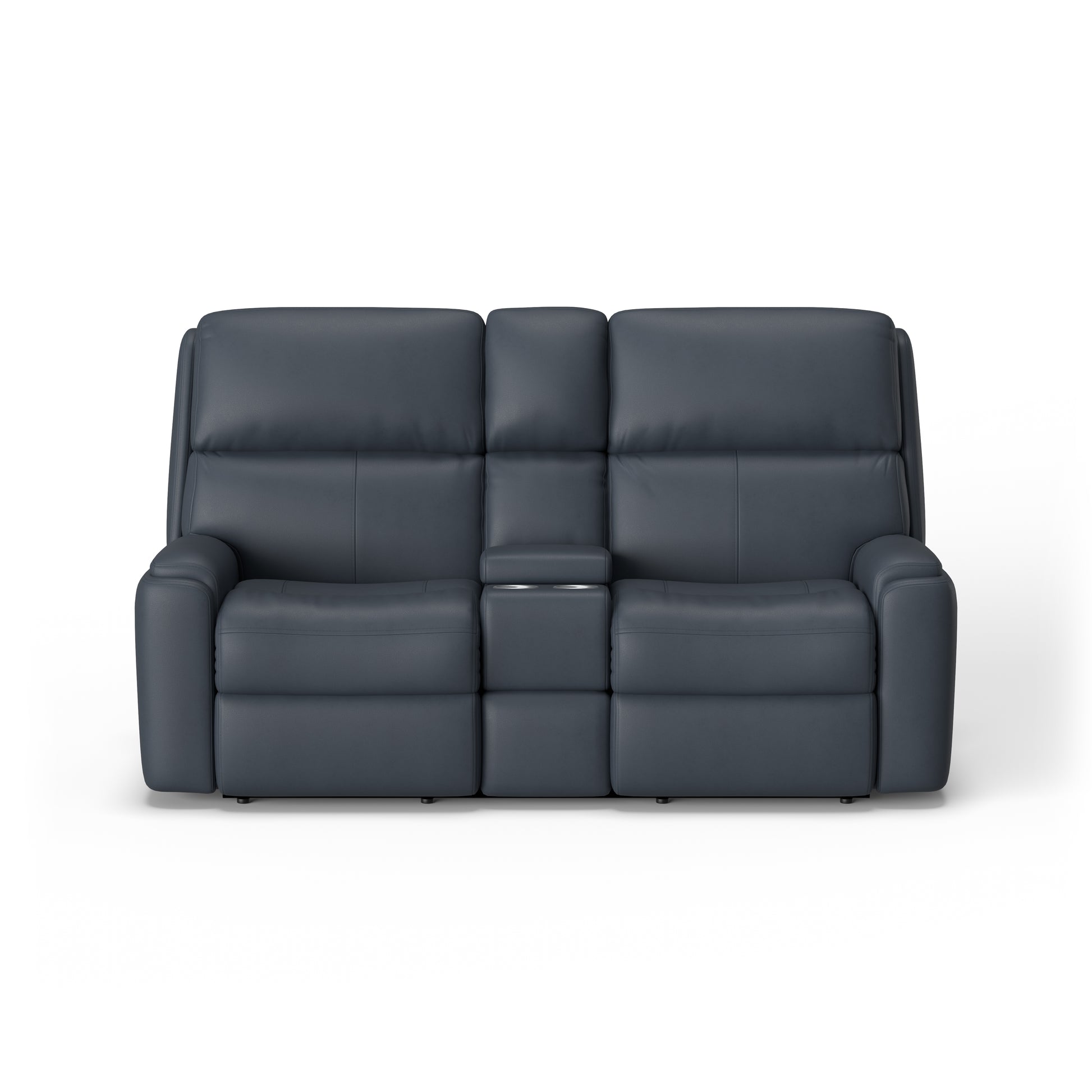 Flexsteel Rio Power Reclining Loveseat with Console