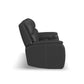 Flexsteel Ziggy Power Reclining Sofa with Power Headrest, Lumbar, Heat & Massage