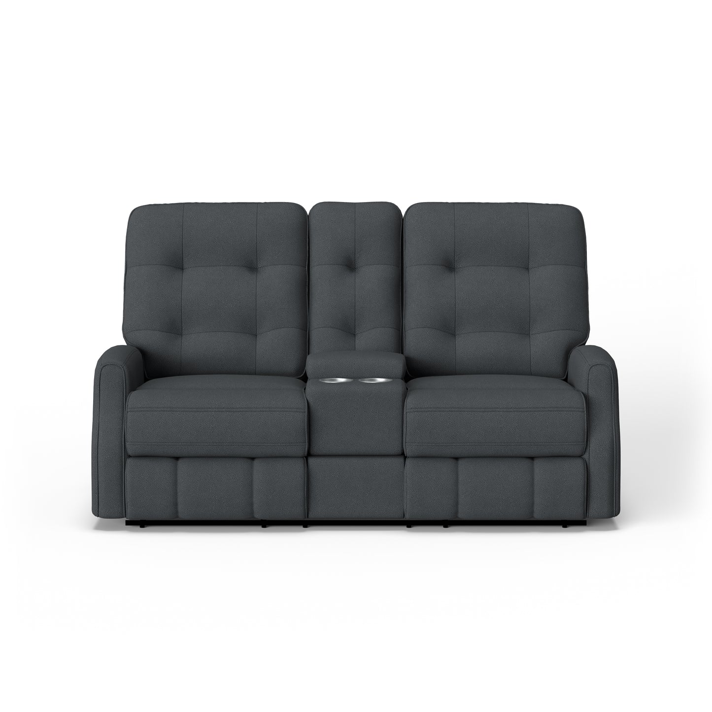 Flexsteel Devon Reclining Loveseat with Console