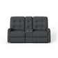 Flexsteel Devon Reclining Loveseat with Console