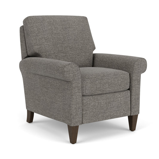 Westside High-Leg Recliner - Tweed