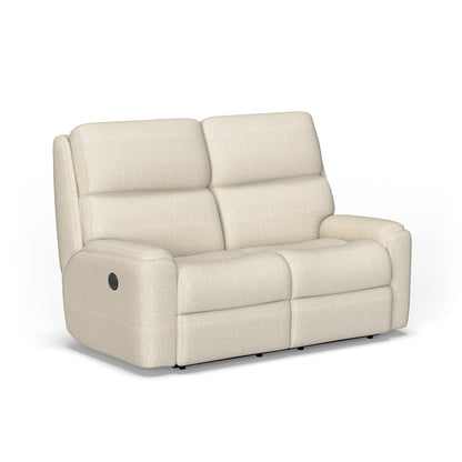 Rio Power Reclining Loveseat - Shell