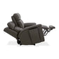 Flexsteel Ranger Power Reclining Sofa with Console, Power Headrest, Lumbar, Heat & Massage