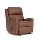 Catalina Leather Rocking Recliner - Umber