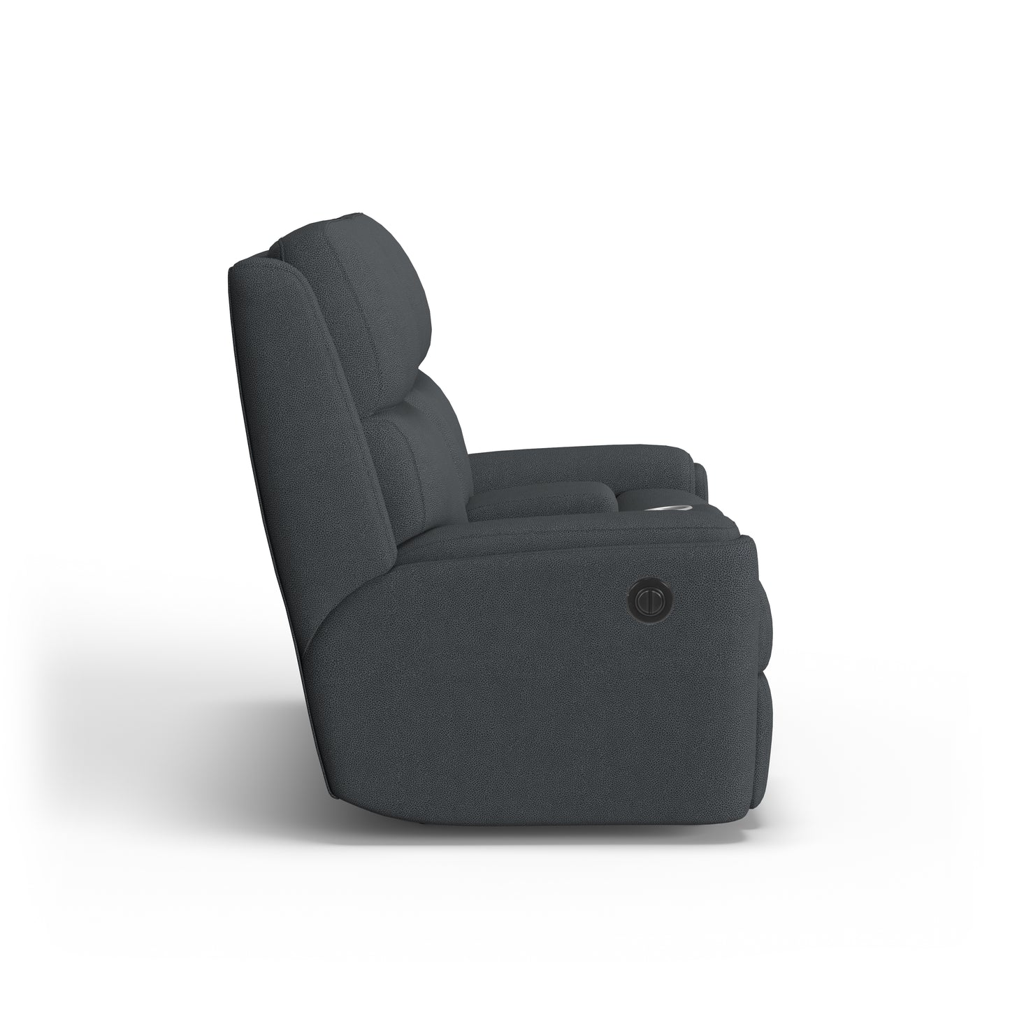 Flexsteel Rio Power Reclining Loveseat with Console