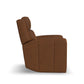 Flexsteel Wyatt Leather Power Recliner with Power Headrest & Lumbar
