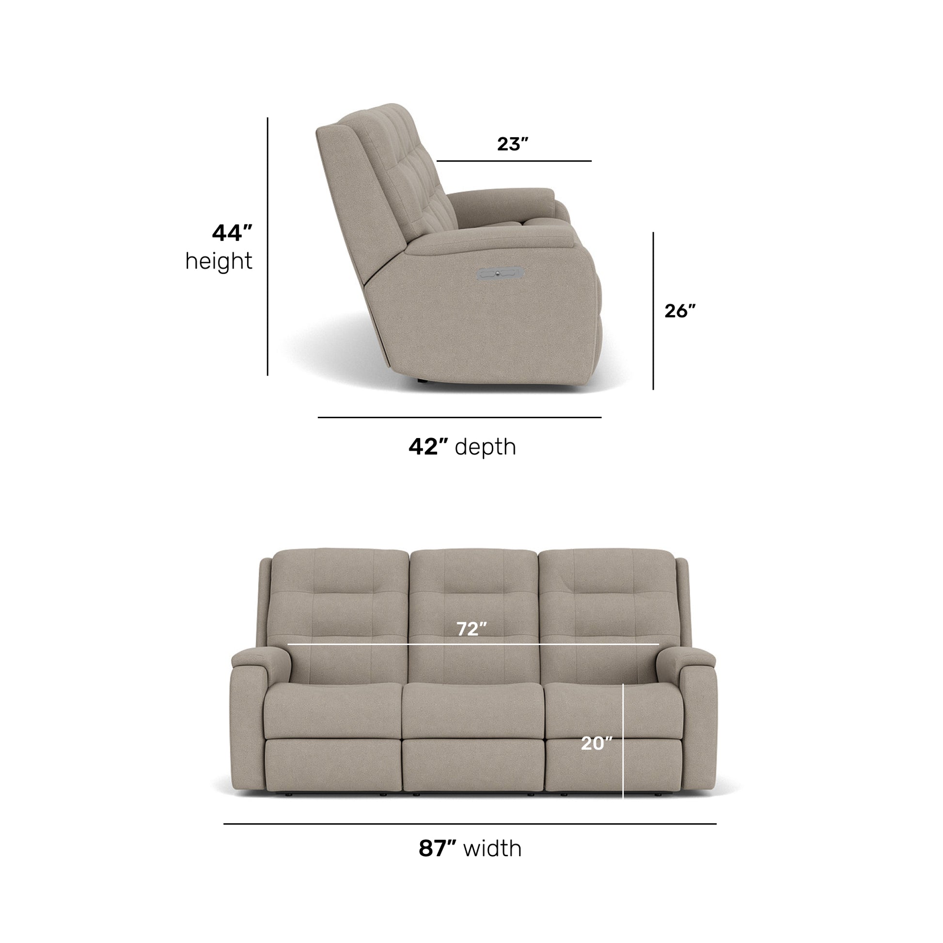 Flexsteel Arlo Reclining Sofa