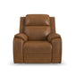 Flexsteel Ziggy Power Recliner with Power Headrest, Lumbar, Heat & Massage