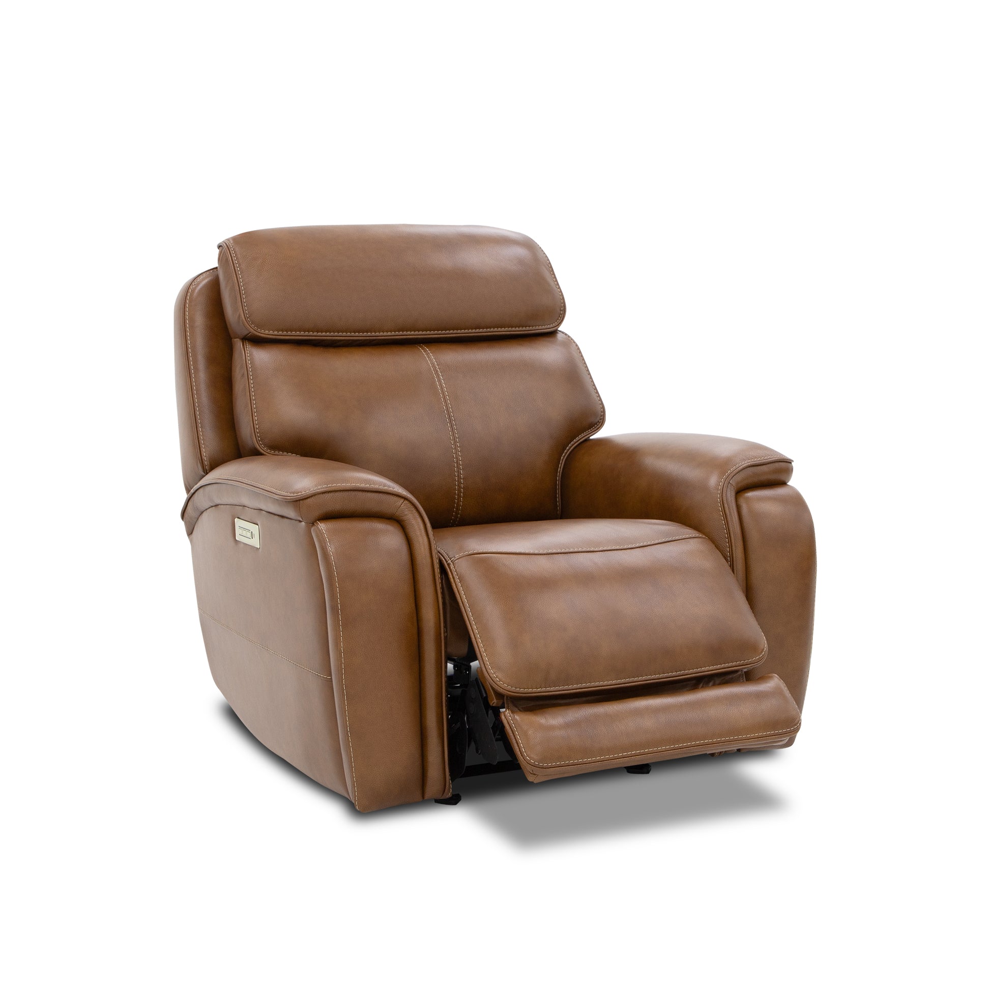 Flexsteel Walker Power Gliding Recliner w/ Power Headrest & Lumbar