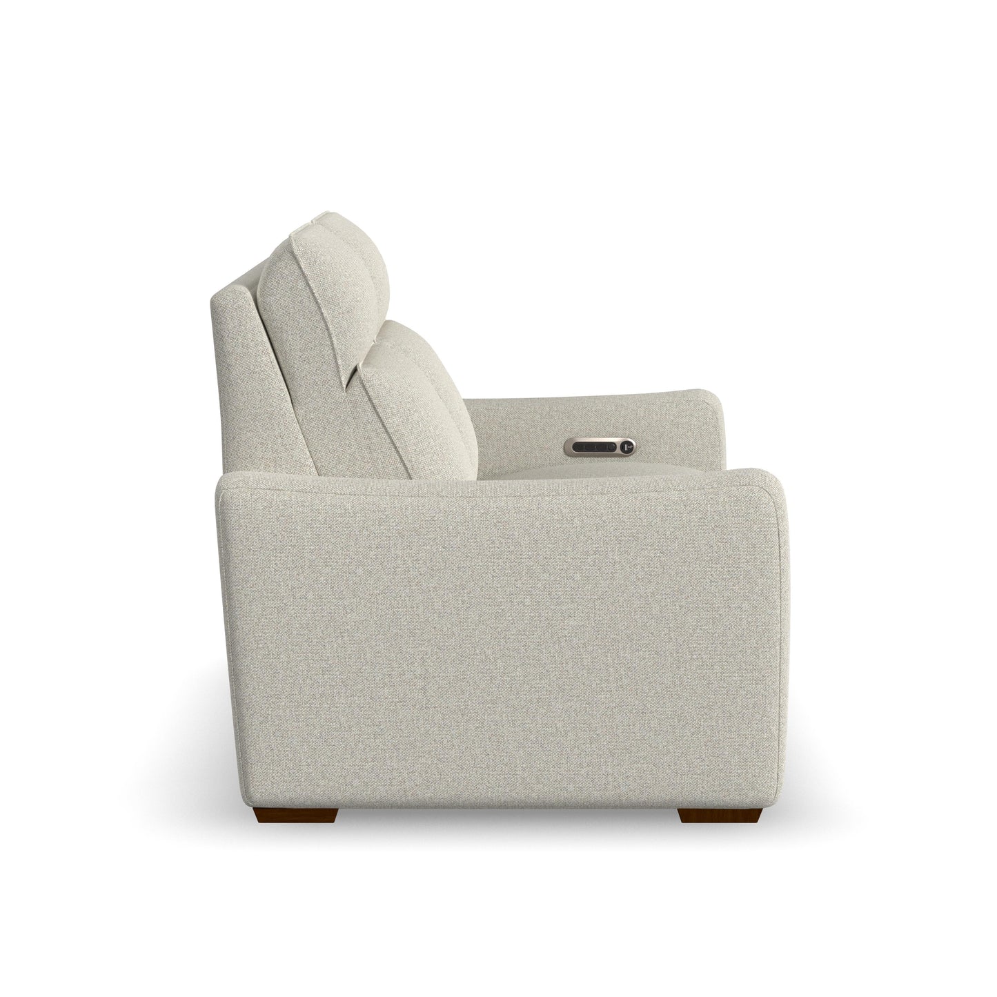 Flexsteel Ava Power Reclining Loveseat with Power Headrest & Lumbar