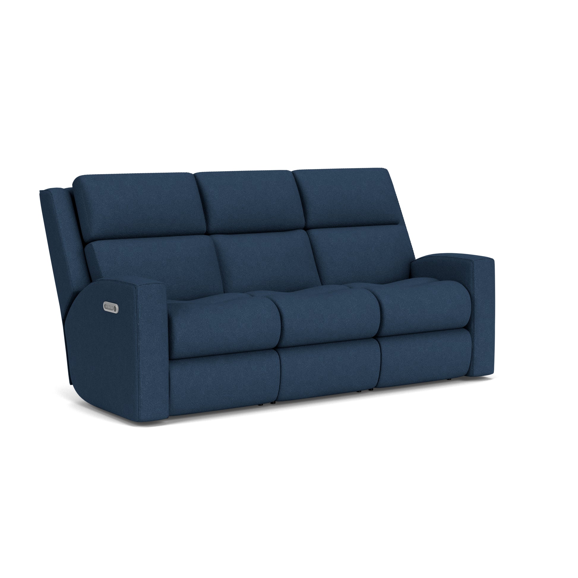 Flexsteel Score Power Reclining Sofa with Power Headrests & Lumbar