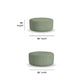 Flexsteel Pouf Cocktail Ottoman