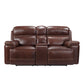 Fresno Power Reclining Loveseat W/Console