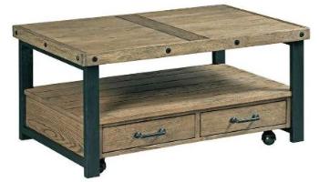 Workbench Small Rectangular Cocktail Table (Closeout Style)