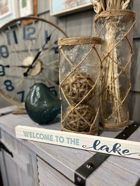 Welcome to the Lake Sign