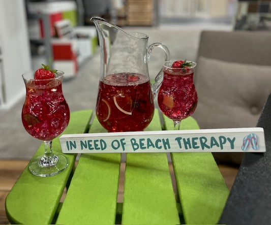 Beach Therapy Sign