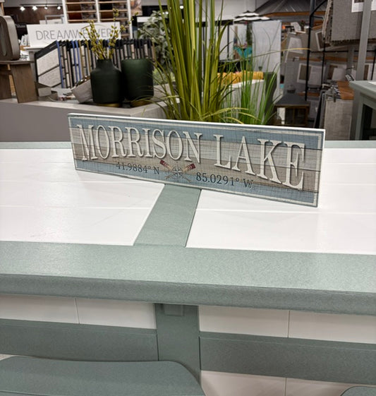 Morrison Lake Sign