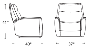 K70380 Swivel Recliner