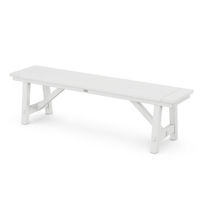 Rustic Farmhouse 60" Backless Bench