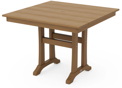 Farmhouse Trestle 37" Dining Table