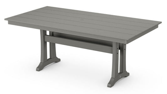 Farmhouse Trestle 37"x72" Dining Table