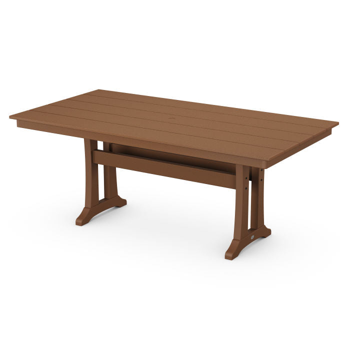 Farmhouse Trestle 37"x72" Dining Table