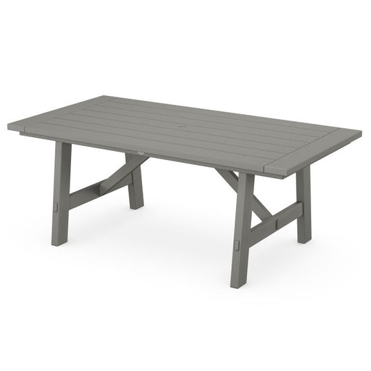 Lakeside 7-Piece Rustic Farmhouse Dining Set