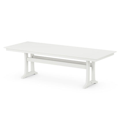 Farmhouse Trestle 38" x 96" Dining Table