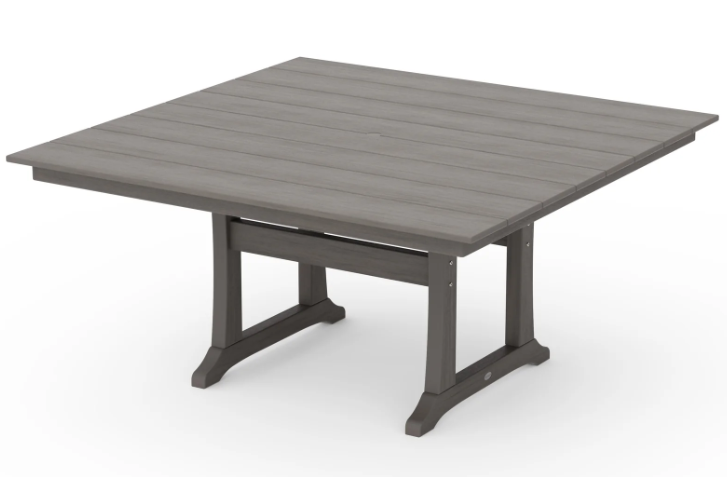 Farmhouse Trestle 59" Dining Table