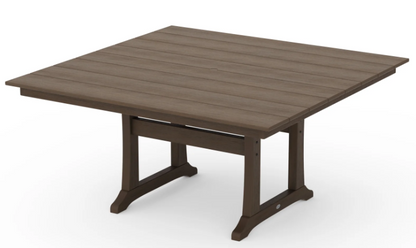 Farmhouse Trestle 59" Dining Table