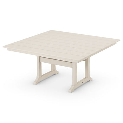 Farmhouse Trestle 59" Dining Table